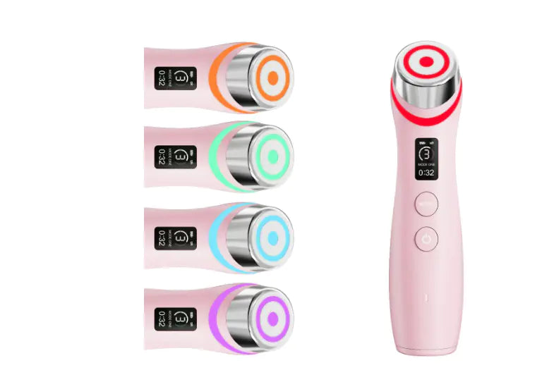 GlowMuse™ Age-Renew Pro | 6-in-1 Rejuvenation & Glow Device | Real Glass Skin Technology | Advanced Anti-Aging Care