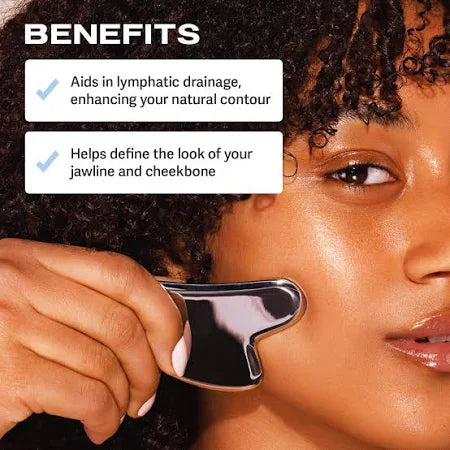 GlowMuse™ Stainless Steel Gua Sha Tool