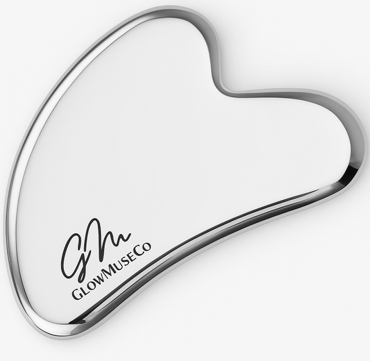 GlowMuse™ Stainless Steel Gua Sha Tool