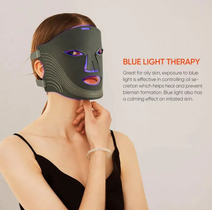 NeoGlo™ 7-in-1 LED Therapy Device Mask
